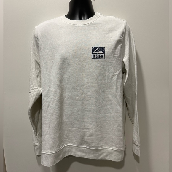 Reef Off-White Crewneck Sweatshirt - Picture 1 of 2